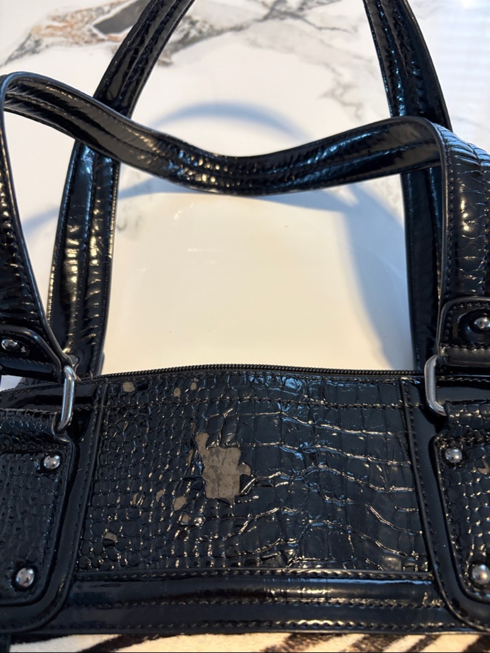 Nine West Zebra Purse - Picture 3 of 11